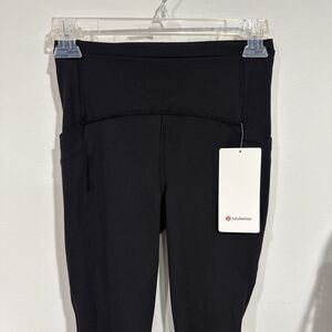 Lululemon Speed High Rise Tight 28 Size 4 Color Black New With Tag